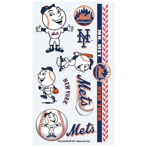 New York Mets Temporary Tattoos