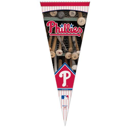 Philadelphia Phillies Roll-Up Bat Pennant