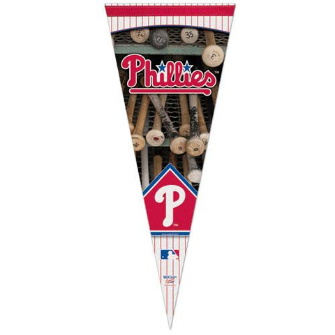 Philadelphia Phillies Roll-Up Bat Pennant