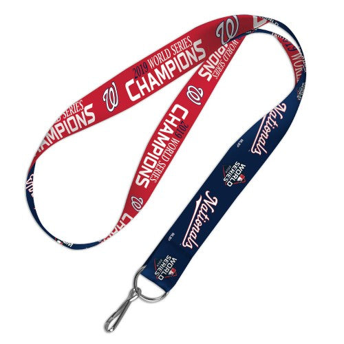 Washington Nationals 2019 World Series Champion Lanyard