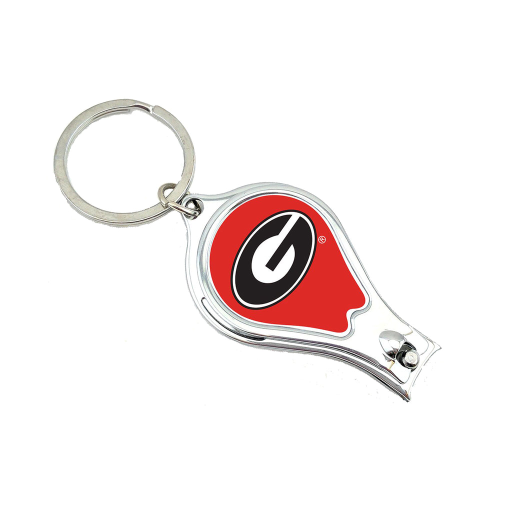 Georgia Bulldogs Nail Clipper Key Chain