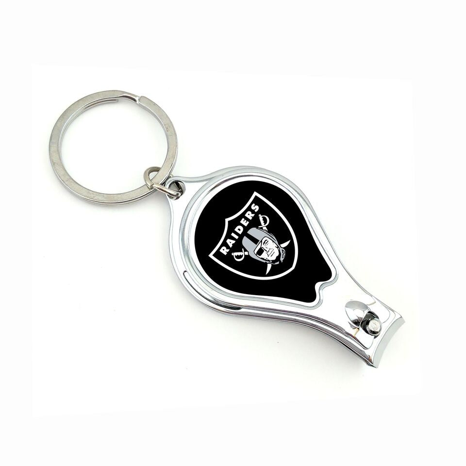 Las Vegas Raiders Nail Clipper Key Chain