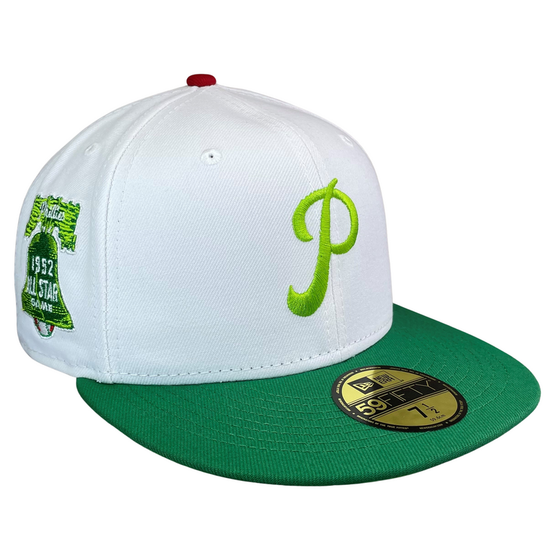 59FIFTY Philadelphia Phillies White/Green/Lime Green Apple 1952 All – Fan  Treasures