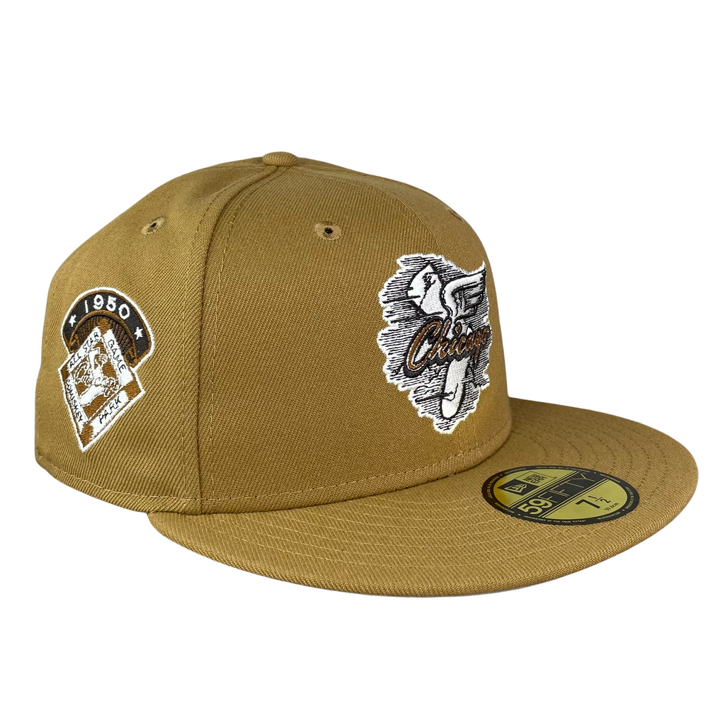 59FIFTY Chicago White Sox Panama Tan/Gray 1950 All Star Game Patch