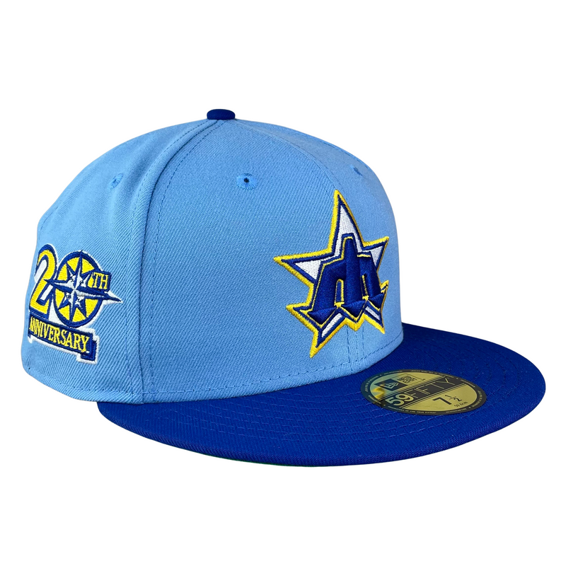 Seattle Mariners New Era Marineros Navy/Northwest Green Bill and